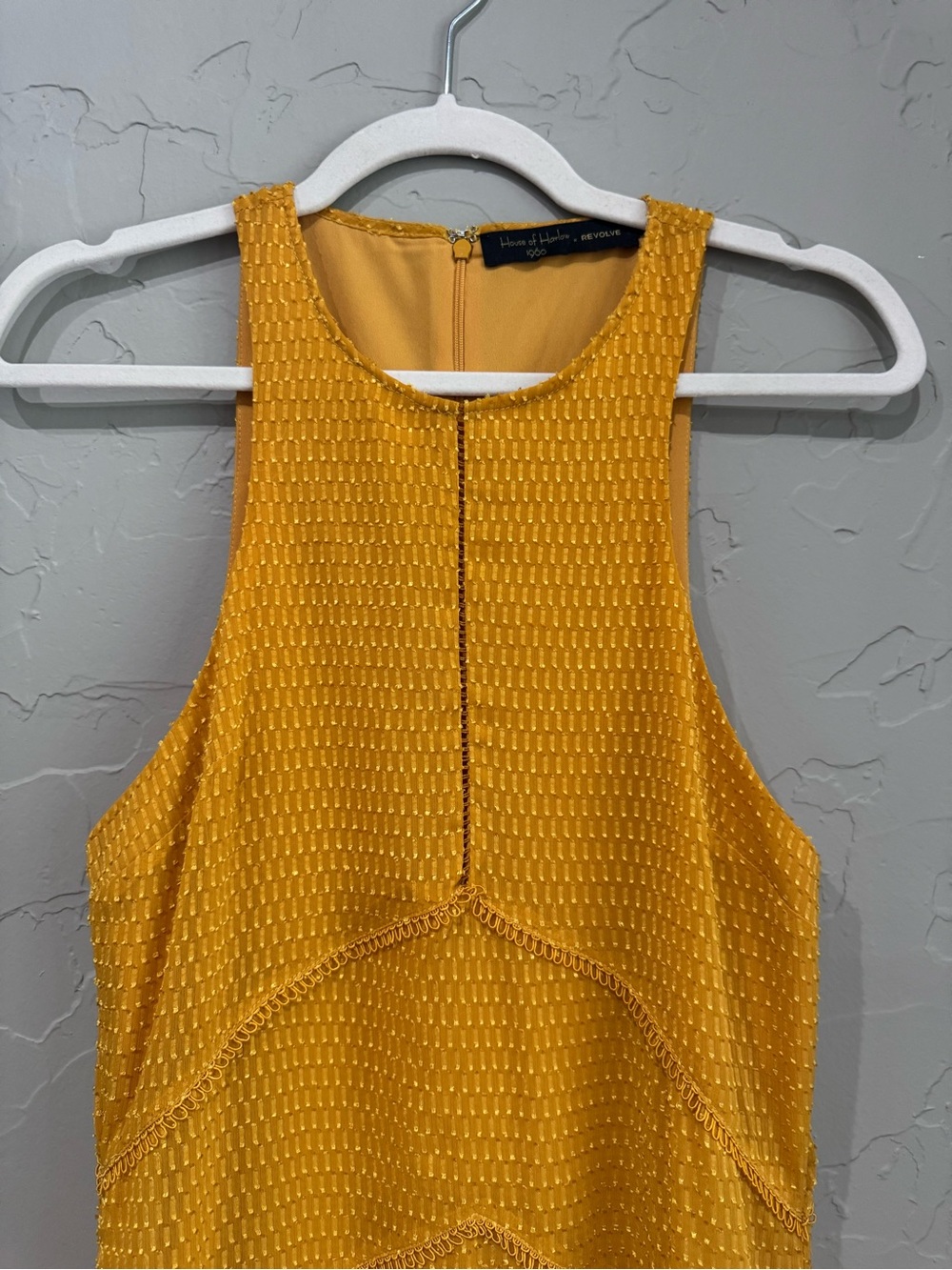 House of Harlow x REVOLVE Allegra Mustard Yellow Boho Maxi Dress - Picture 4 of 16